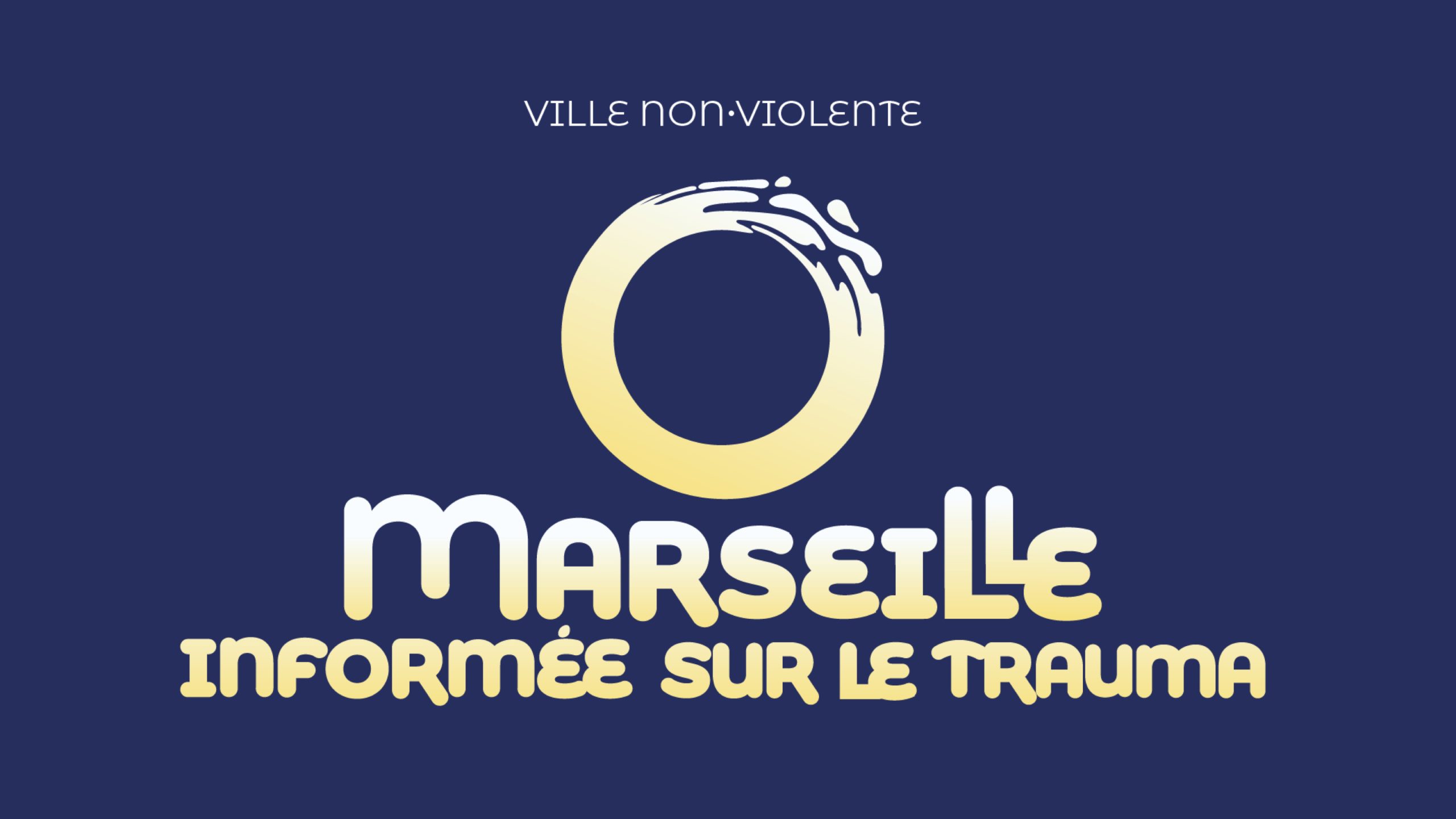 Logo Marseille ville non-violente