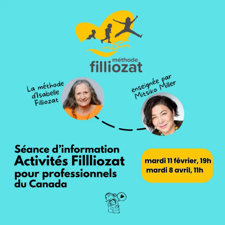 Séance d'information sur les activités Filliozat à venir à Montréal